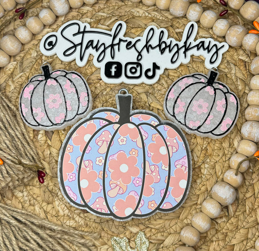 Floral Pumpkin Set