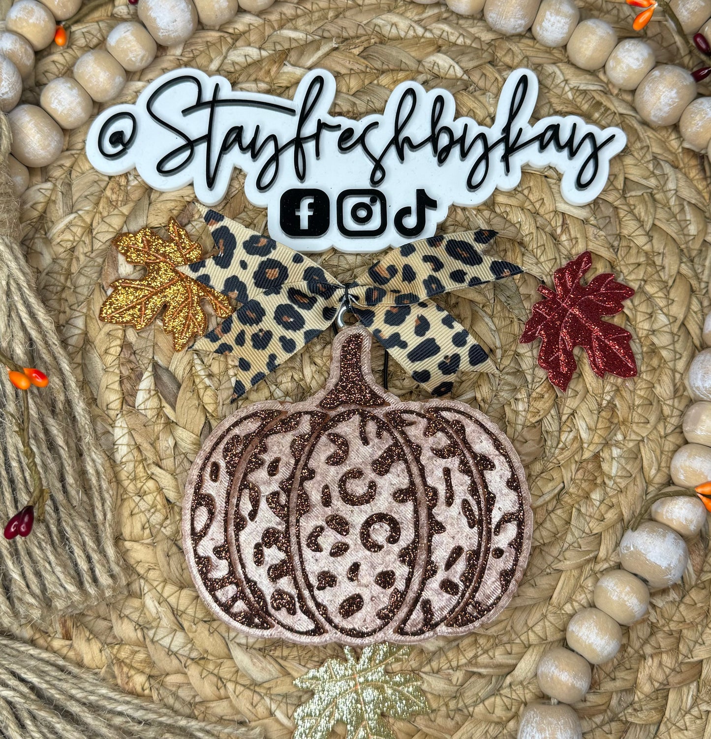 Cheetah Pumpkin