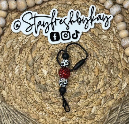Red Cheetah Hanger