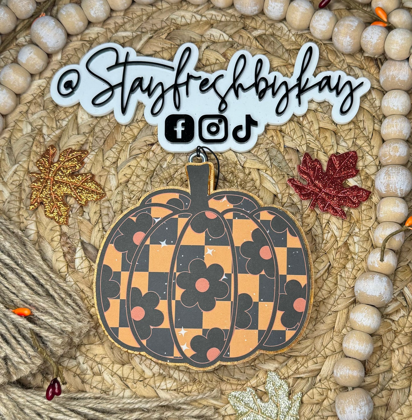 Floral Pumpkin